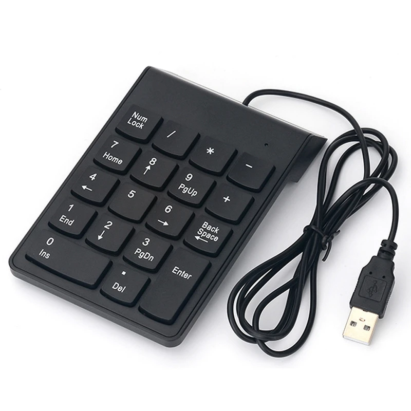 USB Mini Cable Numeric Keypad For Laptop PC Notebook Computer New And High Quality Black 
USB Mini Cable Numeric Keypad For Laptop PC Notebook Computer New And High Quality Black