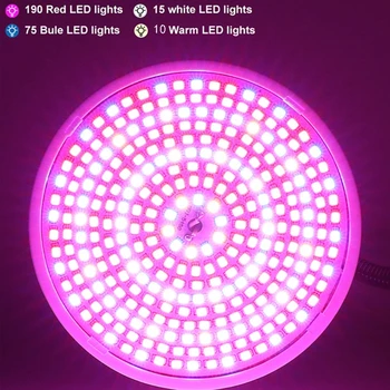 E27 290 LED Plant Growth Lamp Full Spectrum Plants Grow Light for Greenhouse Vegetables Indoor Hydroponic Flower Seedlings
E27 290 LED Plant Growth Lamp Full Spectrum Plants Grow Light for Greenhouse Vegetables Indoor Hydroponic Flower Seedlings
