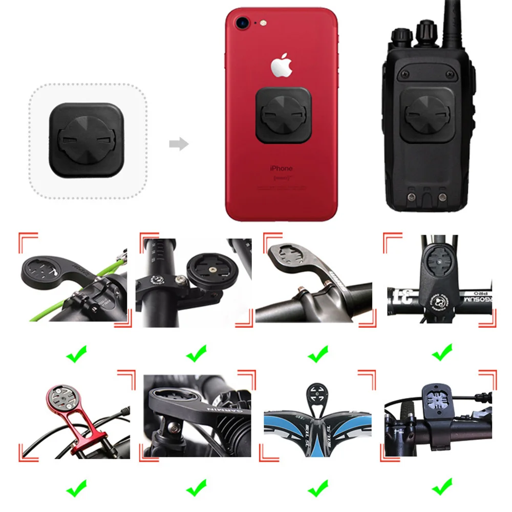 Bicycle Computer Mount GPS Bracket Phone Sticker Bike Odometer Support Extension Holder Universal Adapter GARMIN Edge BC0196 (2)
