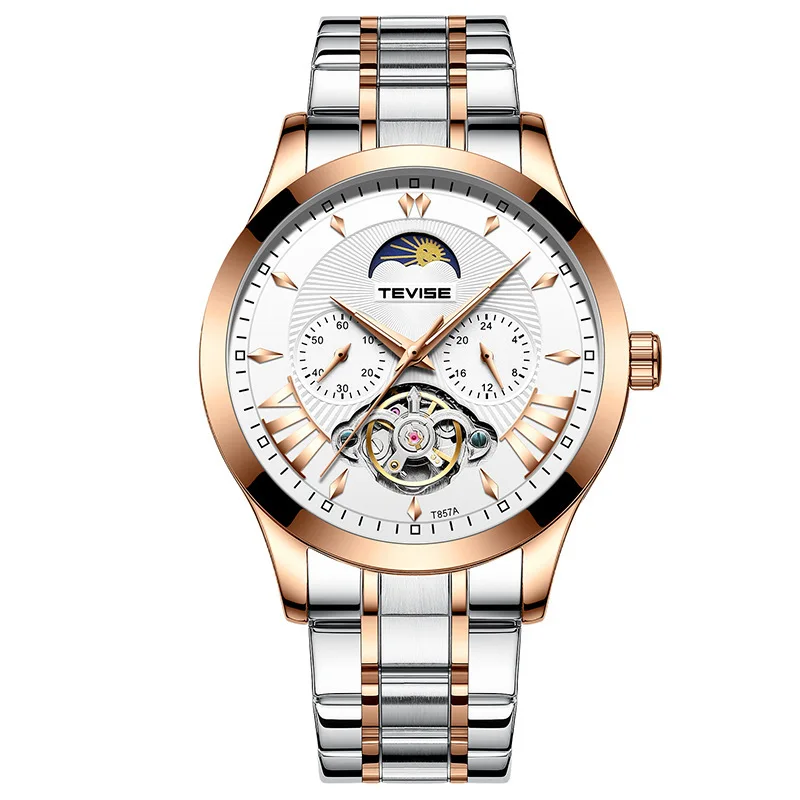 Switzerland TEVISE Twiss 2019 New Style Fully Automatic Tourbillon Mechanical Wrist Watch Men Waterproof Watch Men's
Switzerland TEVISE Twiss 2019 New Style Fully Automatic Tourbillon Mechanical Wrist Watch Men Waterproof Watch Men's