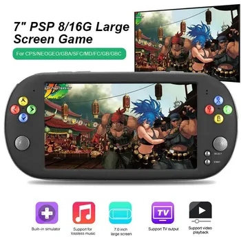 X16 7 inch LCD Screen Portable Handheld Game Player 8GB Retro Classic Video Game Console Support TV Output MP3 
X16 7 inch LCD Screen Portable Handheld Game Player 8GB Retro Classic Video Game Console Support TV Output MP3