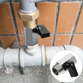 2pcs Ball Valve Durable Stainless Steel Sturdy Premium Prime Ball Valve Shut-Off Valve Mini Valve for Gas
2pcs Ball Valve Durable Stainless Steel Sturdy Premium Prime Ball Valve Shut-Off Valve Mini Valve for Gas