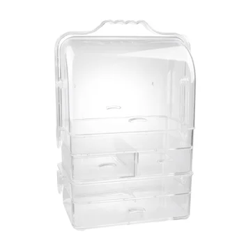 1 Pc Storage Cabinet Three-layers Flap Cover Compartment Durable Handle Box Storage Rack Desktop Storage Box for Home
1 Pc Storage Cabinet Three-layers Flap Cover Compartment Durable Handle Box Storage Rack Desktop Storage Box for Home