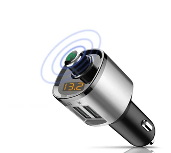 Bluetooth Car MP3 Player FM Transmitter Remote Control Car Charger Dual USB 
Bluetooth Car MP3 Player FM Transmitter Remote Control Car Charger Dual USB