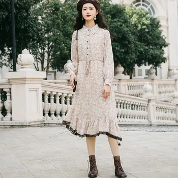 Supermiss Women Summer Floral Dresses A-Line Print Long Sleeve Tunic Elegant Retro Boho Dress Bow Midi Robe Femme Vestido
Supermiss Women Summer Floral Dresses A-Line Print Long Sleeve Tunic Elegant Retro Boho Dress Bow Midi Robe Femme Vestido