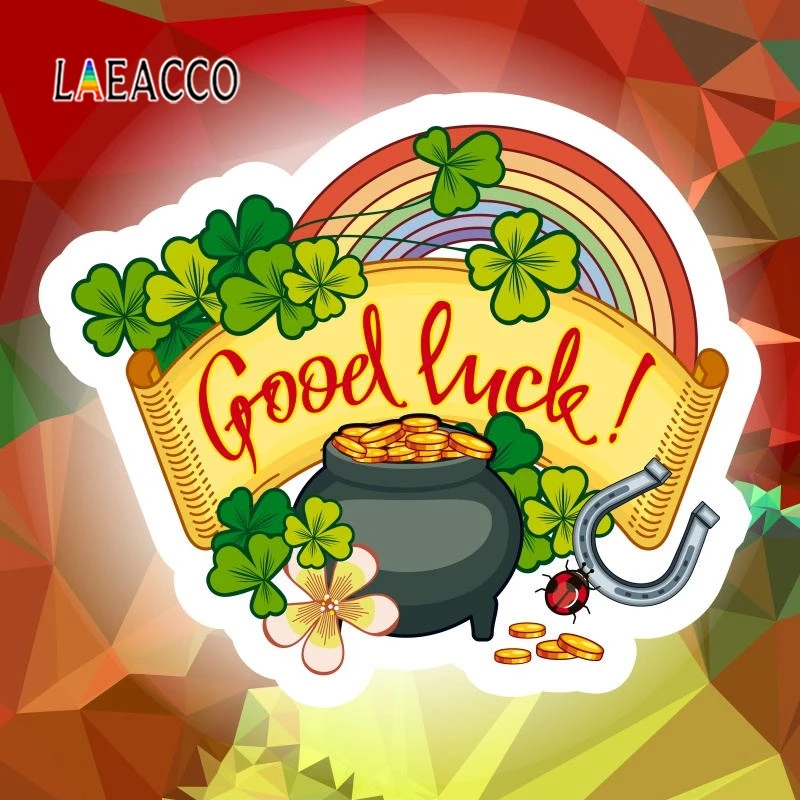 Laeacco St. Patrick's Day Good Luck Rainbow Gold Coin Photography Backdrop Personalized Photographic Backgrounds For PhotoStudio
Laeacco St. Patrick's Day Good Luck Rainbow Gold Coin Photography Backdrop Personalized Photographic Backgrounds For PhotoStudio
