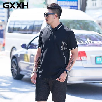 GXXH Mens Oversized Polo Shirts Animal Fashion Embroidery Plus Size XXL-5XL 6XL 7XL Loose Fit Short Sleeved Men Brand Polo Shirt
GXXH Mens Oversized Polo Shirts Animal Fashion Embroidery Plus Size XXL-5XL 6XL 7XL Loose Fit Short Sleeved Men Brand Polo Shirt