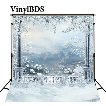 VinylBDS Winter Snow Balcony White Flower Background Outdoor Wedding Backdrop Large Size Seamless Photo For Photography Studio 
VinylBDS Winter Snow Balcony White Flower Background Outdoor Wedding Backdrop Large Size Seamless Photo For Photography Studio