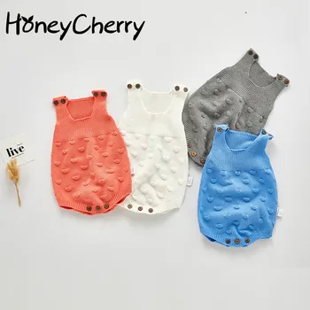 2009 Infant Baby Girl Bodysuits Knitted Conjoined Garments Female Babies Button Happy Clothes Baby Fur Ball Vest Climbing Suit
2009 Infant Baby Girl Bodysuits Knitted Conjoined Garments Female Babies Button Happy Clothes Baby Fur Ball Vest Climbing Suit