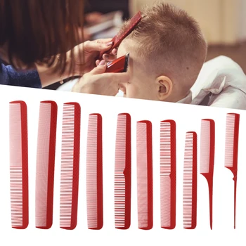 10pcs Professional Barber Shop Comb Detangle Haircut Styling Comb Hairdressing Tool Hair Styling Accessory
10pcs Professional Barber Shop Comb Detangle Haircut Styling Comb Hairdressing Tool Hair Styling Accessory