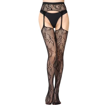 Elastic Lingerie Women Pantyhose Transparent Fishnet Nylon tights Ladies black sexy mesh stockings S1136 
Elastic Lingerie Women Pantyhose Transparent Fishnet Nylon tights Ladies black sexy mesh stockings S1136