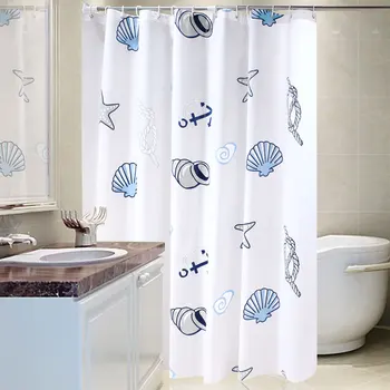 High-grade Bath Curtain Thickening Waterproof Mildew-proof Suit Toilet Shower Curtain Bathroom Polyester Shower Room Decoration 
High-grade Bath Curtain Thickening Waterproof Mildew-proof Suit Toilet Shower Curtain Bathroom Polyester Shower Room Decoration