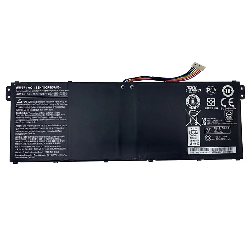 New genuine Battery for Acer Aspire 5 (A515-51) (A515-51G) (A517-51) (A517-51G) (A517-51GP) (A517-51P) 15.2V 48WH
New genuine Battery for Acer Aspire 5 (A515-51) (A515-51G) (A517-51) (A517-51G) (A517-51GP) (A517-51P) 15.2V 48WH