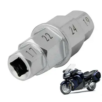 Motorcycle Hex Axle Tool Equipment Silver Steel Socket Adapter Portable Silver Hex Axle Tool Auto Repair Tool Kit
Motorcycle Hex Axle Tool Equipment Silver Steel Socket Adapter Portable Silver Hex Axle Tool Auto Repair Tool Kit