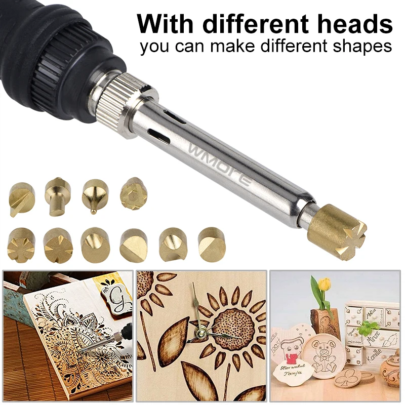 JCD 8898 Electric Pyrography Wooden Soldering Iron Kits LCD Digital Display Welding BGA SMD PCB Rework Heat Station Wood Burning
JCD 8898 Electric Pyrography Wooden Soldering Iron Kits LCD Digital Display Welding BGA SMD PCB Rework Heat Station Wood Burning