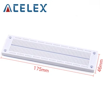 SYB-120 700 Points Solderless PCB Breadboard Mini PCB Breadboard for Dupont Cable Module
SYB-120 700 Points Solderless PCB Breadboard Mini PCB Breadboard for Dupont Cable Module
