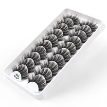 10 Pairs False Eyelashes 3D Faux Mink Lashes Natural Look Wispy Fake Eyelashes 8-17mm Fluffy Volume Long Thick Lashes Makeup 
10 Pairs False Eyelashes 3D Faux Mink Lashes Natural Look Wispy Fake Eyelashes 8-17mm Fluffy Volume Long Thick Lashes Makeup