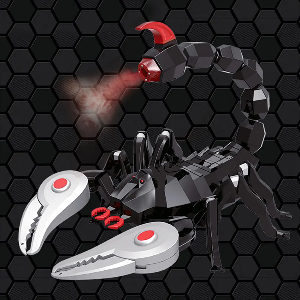 Smart RC Scorpion Flash Crawling Toy Remote Control Scorpion Smoke Effect Spray Prank Insect Toys Gift For Children
Smart RC Scorpion Flash Crawling Toy Remote Control Scorpion Smoke Effect Spray Prank Insect Toys Gift For Children