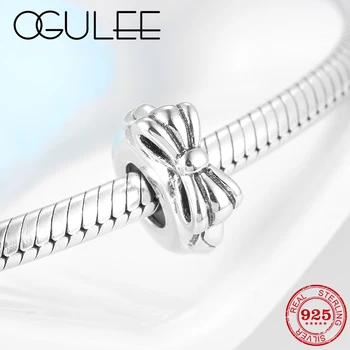 Fashion gift Bow shape 925 Sterling Silver Stopper spacer Beads Metal Fit Original Pandora Charm Bracelet Jewelry making
Fashion gift Bow shape 925 Sterling Silver Stopper spacer Beads Metal Fit Original Pandora Charm Bracelet Jewelry making