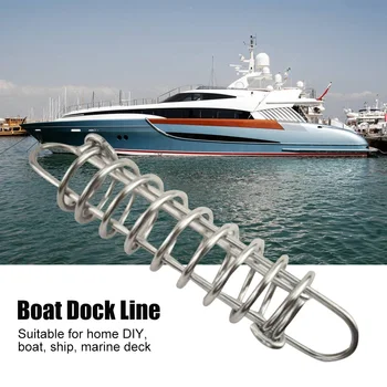 Ship Watercraft Hardware Boat Dock Line Stainless Steel Replacement Parts Mooring Spring Buffer Easy Install Durable Marine Deck 
Ship Watercraft Hardware Boat Dock Line Stainless Steel Replacement Parts Mooring Spring Buffer Easy Install Durable Marine Deck