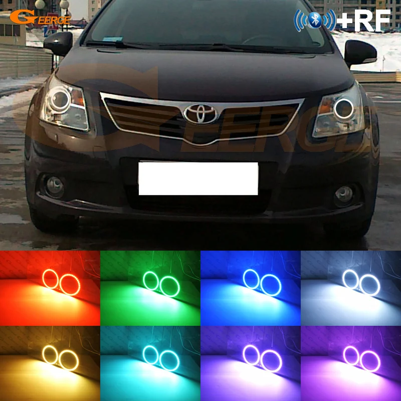 For Toyota Avensis T270 2009-2011 Excellent Angel Eyes kit Multi-Color Ultrabright RGB LED Angel Eyes Halo Rings
For Toyota Avensis T270 2009-2011 Excellent Angel Eyes kit Multi-Color Ultrabright RGB LED Angel Eyes Halo Rings