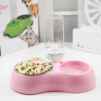 Multifunction Pet Dog Feeders Food Bowls for Dogs with Water Bottle Dish Automatic Water Dispenser Pet Cat Bowl Pet Product GW01
Multifunction Pet Dog Feeders Food Bowls for Dogs with Water Bottle Dish Automatic Water Dispenser Pet Cat Bowl Pet Product GW01