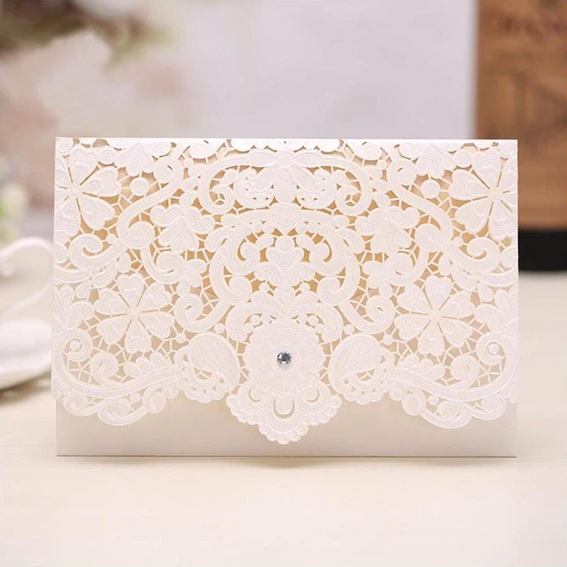 (50 pieces/lot) Classic Laser Cut White Wedding Invitation Card Personalized Print Gold Red Engagement Invitation Cards YC042
(50 pieces/lot) Classic Laser Cut White Wedding Invitation Card Personalized Print Gold Red Engagement Invitation Cards YC042