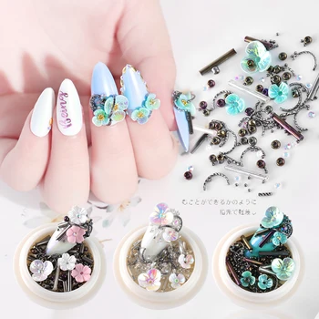 1Box Mixed Natural Shell Flowers Charm Pearls Colorful Caviar Beads Metal Nail Rivets Studs Japanese DIY 3D Nail Art Decorations
1Box Mixed Natural Shell Flowers Charm Pearls Colorful Caviar Beads Metal Nail Rivets Studs Japanese DIY 3D Nail Art Decorations