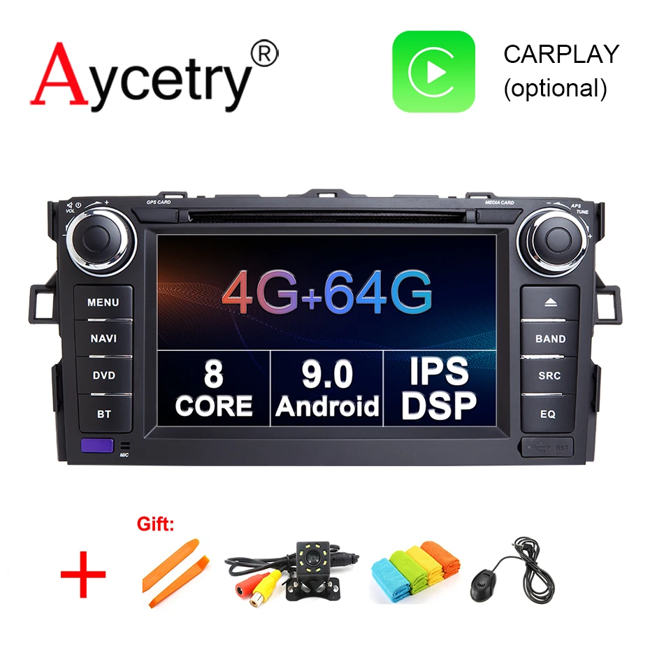 IPS DSP 8 Core 4G 64G 2 Din Android 9 Car Multimedia dvd Player GPS For TOYOTA COROLLA 2012 2013 AURIS Altis car radio wifi obd2
IPS DSP 8 Core 4G 64G 2 Din Android 9 Car Multimedia dvd Player GPS For TOYOTA COROLLA 2012 2013 AURIS Altis car radio wifi obd2