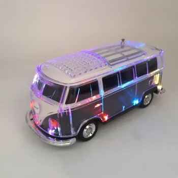 Colorful Light bluetooth speaker mini bus speaker stereo subwoofer Loudspeaker Wireless Bluetooth Speaker support TF card+USB+FM
Colorful Light bluetooth speaker mini bus speaker stereo subwoofer Loudspeaker Wireless Bluetooth Speaker support TF card+USB+FM