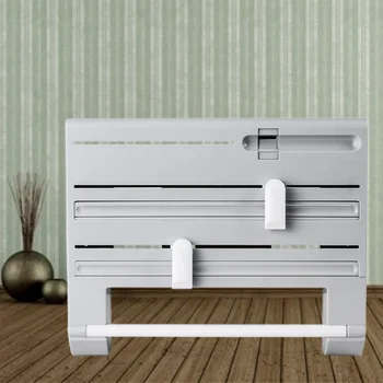 1PC Multi-function Kitchen Storage Rack Tin Foil Slicer Plastic Wrap Household Garbage Bag Holder Shelf Storage Rack
1PC Multi-function Kitchen Storage Rack Tin Foil Slicer Plastic Wrap Household Garbage Bag Holder Shelf Storage Rack