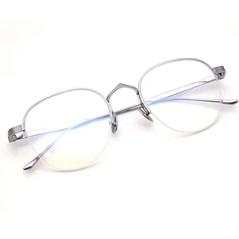 Fashion Computer Protect Mens Titanium Eyeglasses Frame Clear Transparent Carter Eyeglasses Reading Glasses Frame No Lens Glass
Fashion Computer Protect Mens Titanium Eyeglasses Frame Clear Transparent Carter Eyeglasses Reading Glasses Frame No Lens Glass
