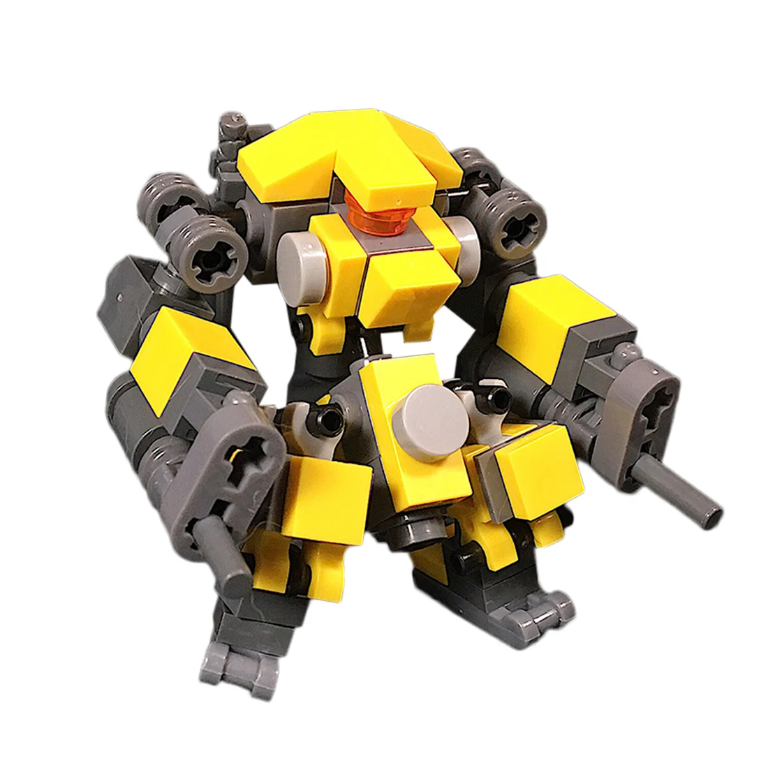 85Pcs Moc Small Melee Combat Mecha Assault Force Model Assembly Small Particle Building Blocks Educational Toy Set - Yellow
85Pcs Moc Small Melee Combat Mecha Assault Force Model Assembly Small Particle Building Blocks Educational Toy Set - Yellow