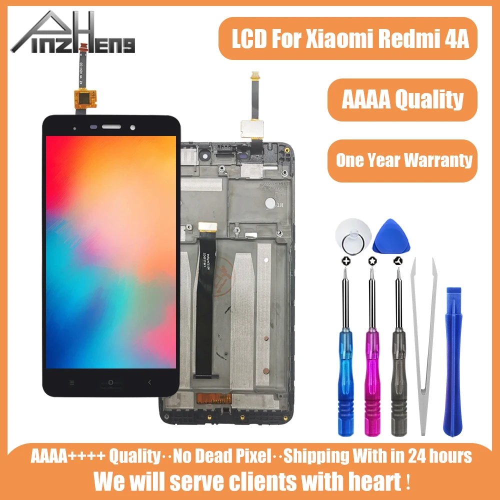PINZHENG Original LCD For Xiaomi Redmi 4A Touch Screen Display Digitizer Replacement Screen For Redmi 4A LCD Display With Frame
PINZHENG Original LCD For Xiaomi Redmi 4A Touch Screen Display Digitizer Replacement Screen For Redmi 4A LCD Display With Frame