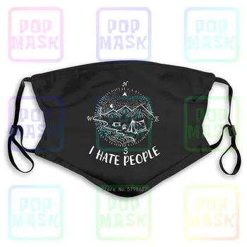 Camping Compass I Hate People Washable Reusable Mask with 2Pcs PM2.5 Filters 5 Layers
Camping Compass I Hate People Washable Reusable Mask with 2Pcs PM2.5 Filters 5 Layers