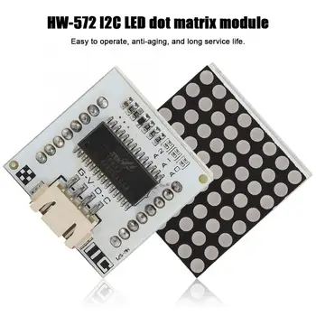 HW-572 I2C Dot Matrix Module 8x8 Digital Signal XH2.54x4 Terminal LED Dot Matrix Module professional chipset
HW-572 I2C Dot Matrix Module 8x8 Digital Signal XH2.54x4 Terminal LED Dot Matrix Module professional chipset