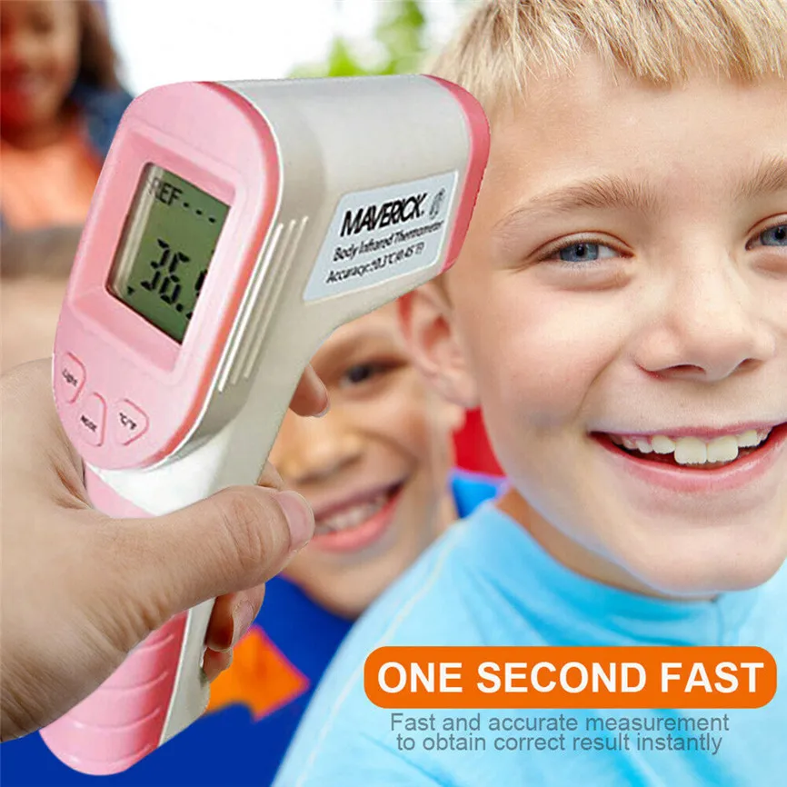In Stock Muti-function Baby/Adult Digital Thermometer Infrared Forehead Body Thermometer Gun Non-contact Temperature Measurement
In Stock Muti-function Baby/Adult Digital Thermometer Infrared Forehead Body Thermometer Gun Non-contact Temperature Measurement
