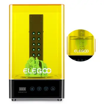 ELEGOO 3D Printer Wash And Cure Machine for Curing Models 2-in-1 Washing and Curing Cure models with Sealed Washing Container
ELEGOO 3D Printer Wash And Cure Machine for Curing Models 2-in-1 Washing and Curing Cure models with Sealed Washing Container