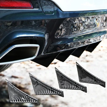4PCS Car Lip Spoiler Shark Fin Spliter Spoiler Chassis Protector Cover Kit Rear Bumper deflector Diffuser Spoiler
4PCS Car Lip Spoiler Shark Fin Spliter Spoiler Chassis Protector Cover Kit Rear Bumper deflector Diffuser Spoiler