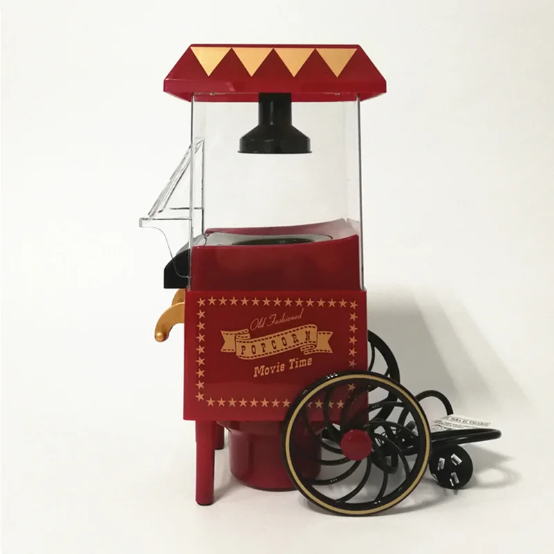 Popcorn Machine Mini Electric Popcorn Maker Retro Carnival Corn Cooking Machine A Pop Corn Household DIY Corn Popper Popcorn Machine Mini Electric Popcorn Maker Retro Carnival Corn Cooking Machine A Pop Corn Household DIY Corn Popper