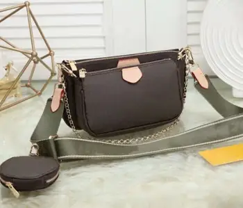 Luxury Designer Pochette Set of 3 Zippy Coin Crossbody Handbag women bag Louie Branded Vuiton Genuine Leather AAA High quality 
Luxury Designer Pochette Set of 3 Zippy Coin Crossbody Handbag women bag Louie Branded Vuiton Genuine Leather AAA High quality