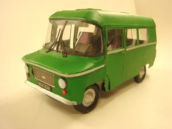 1:25 Polish Mini Bus Nysa 522 Towos 3D Paper Model Handmade DIY Paper Cut Hobby Collection Diecast Bus Model Toys for Children
1:25 Polish Mini Bus Nysa 522 Towos 3D Paper Model Handmade DIY Paper Cut Hobby Collection Diecast Bus Model Toys for Children
