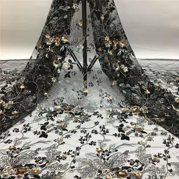Black African Sequin Lace Fabric With Sequin Lace Nigerian Sequins lace High Quality African Lace Fabric For Dress LCD921
Black African Sequin Lace Fabric With Sequin Lace Nigerian Sequins lace High Quality African Lace Fabric For Dress LCD921