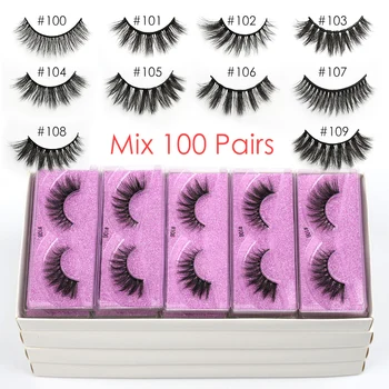 YSDO Mink Lashes 20/30/40/100 Eyelashes Wholesale Makeup 3D Mink Eyelashes In Bulk Natural Long Eyelashes Maquiagem False Lashes
YSDO Mink Lashes 20/30/40/100 Eyelashes Wholesale Makeup 3D Mink Eyelashes In Bulk Natural Long Eyelashes Maquiagem False Lashes
