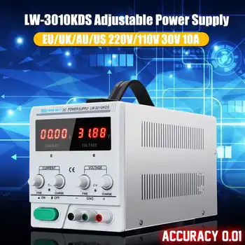 30V 10A 110V/220V LED Display Adjustable Switching Regulator DC Power Supply Laptop Repair Rework Accuracy 0.01 Fine adjustment
30V 10A 110V/220V LED Display Adjustable Switching Regulator DC Power Supply Laptop Repair Rework Accuracy 0.01 Fine adjustment