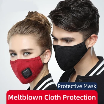 Wecan Protective Facial Mask With Filter Washable Reusable Anti-Pollution Dustproof Cotton Fabric Face Mask With breather valve
Wecan Protective Facial Mask With Filter Washable Reusable Anti-Pollution Dustproof Cotton Fabric Face Mask With breather valve
