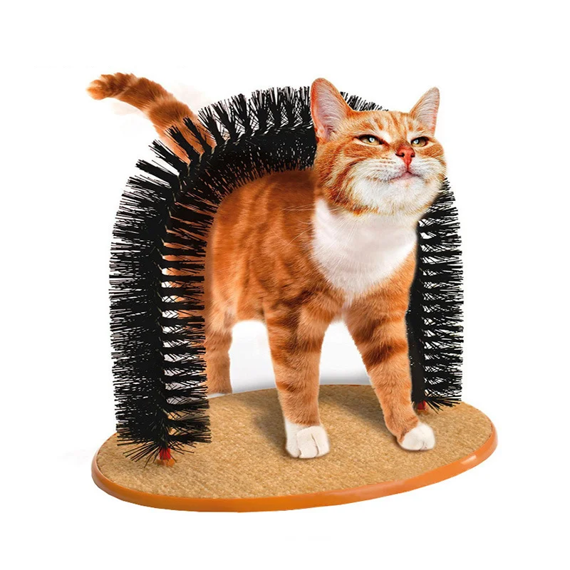 Funny Pet Message Toy Brush Arch Cat Self Round Fleece Base Toys For Pet Scratching Devices Cat Grooming Brush Home Pet Supplies
Funny Pet Message Toy Brush Arch Cat Self Round Fleece Base Toys For Pet Scratching Devices Cat Grooming Brush Home Pet Supplies