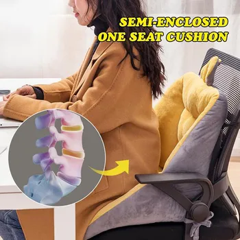 Semi-enclosed One Seat Cushion Chair Cushions Desk Seat Cushion Warm Comfort Seat Cushion Pad Office Chair Seat Cushions
Semi-enclosed One Seat Cushion Chair Cushions Desk Seat Cushion Warm Comfort Seat Cushion Pad Office Chair Seat Cushions