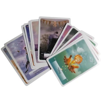 Wisdom of the Oracle Divination Cards: Ask and Know the mythic fate divination for fortune games 52 cards/set
Wisdom of the Oracle Divination Cards: Ask and Know the mythic fate divination for fortune games 52 cards/set