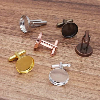 Cufflinks Base Men's Cuff Link Settings 12mm 15mm 16mm 18mm 20mm Round Deep Wall Bezel Cameo Bases Findings DIY Accessories 
Cufflinks Base Men's Cuff Link Settings 12mm 15mm 16mm 18mm 20mm Round Deep Wall Bezel Cameo Bases Findings DIY Accessories